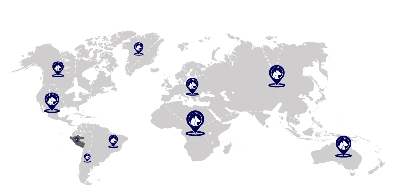 Mapa de destinos PetTravel
